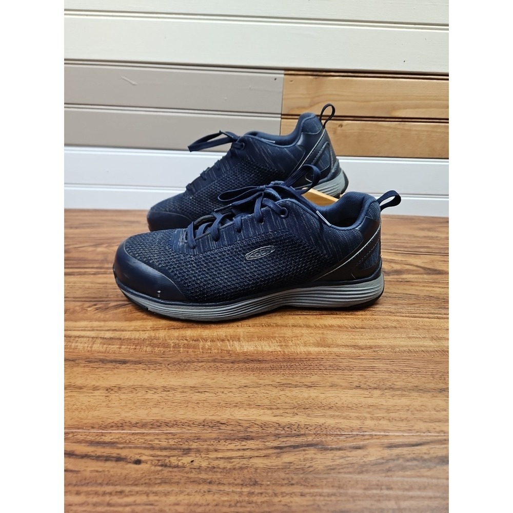 Keen Utility Sparta Womens Size 10W ASTM F2413-18 Blue Lace Up Work Shoes